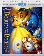 Красавица и чудовище 3D Blu-ray