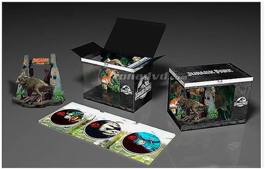 Парк Юрского периода, Jurassic Park Trilogy Blu-ray