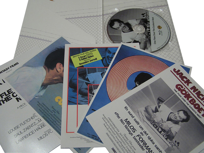 One Flew Over the Cuckoo's Nest Пролетая над гнездом кукушки Blu-ray коллекционное издание
