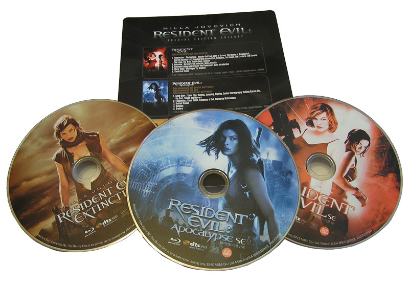 Resident Evil: Special Edition Trilogy (3 Blu-ray) (Steelbook) Korea